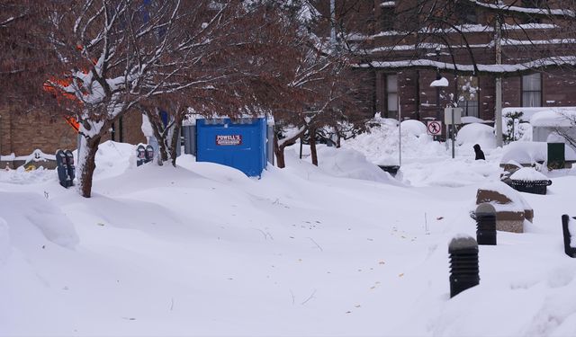 ABD'nin iç kesimlerinde kar ve fırtına nedeniyle yaklaşık 2 bin 500 uçuş iptal edildi