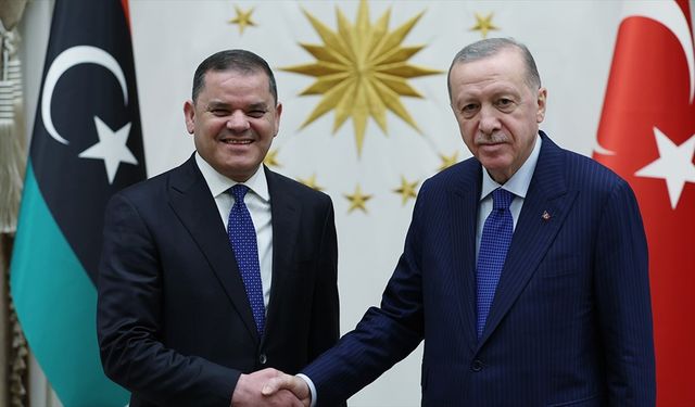 Cumhurbaşkanı Erdoğan, Libya Milli Birlik Hükümeti Başbakanı Dibeybe ile telefonda görüştü