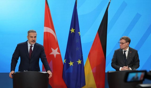 Dışişleri Bakanı Fidan: Türk-Alman işbirliğini her alanda ilerletmeye devam edeceğiz