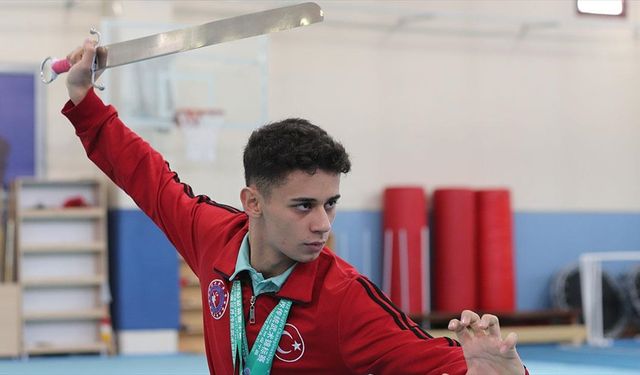 Dünya şampiyonu milli wushucu, 2026 Yaz Gençlik Olimpiyat Oyunları'na gözünü çevirdi