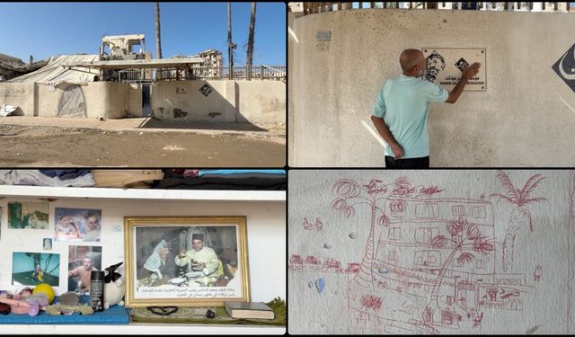 Filistin'in efsanevi lideri Arafat'ın Gazze'deki evi 'evsizlere yuva' oldu