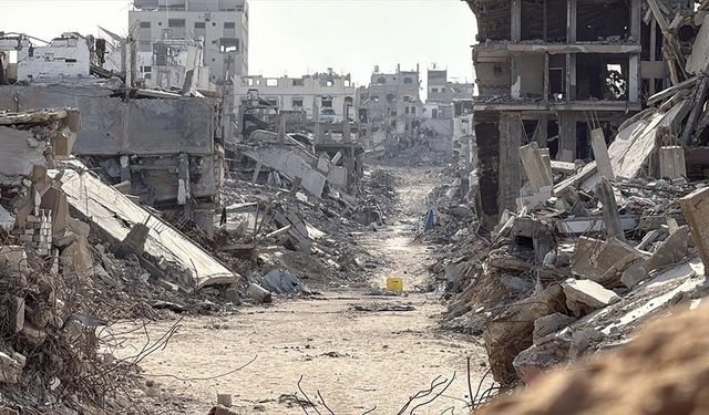 İsrail, Cibaliya'da beton bloklarla belirlediği 'Sarı Hat' ile Filistinlileri 'ölüm çemberine' aldı