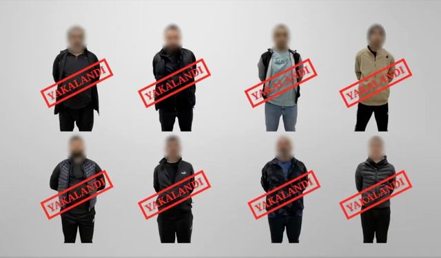 Kırmızı bültenle aranan 3, ulusal seviyede aranan 5 suçlu Türkiye'ye iade edildi