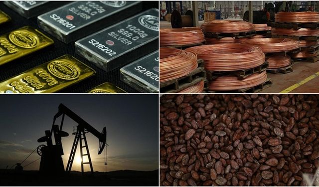 Emtia piyasaları Fed'in faiz kararına odaklandı