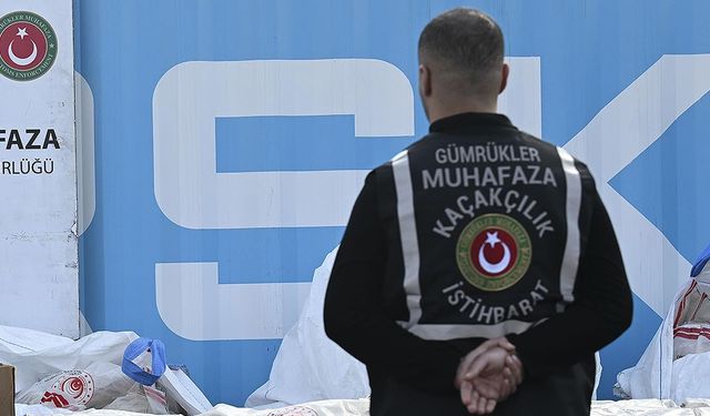 Gürbulak Gümrük Sahası'nda 394 kilogram metamfetamin cinsi uyuşturucu madde ele geçirildi