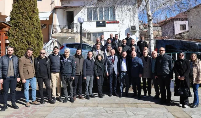 Başkan Büyükakın Bulgaristan'daki soydaşlarla buluştu