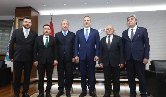 Dışişleri Bakanı Hakan Fidan'dan Kayseri çıkarması
