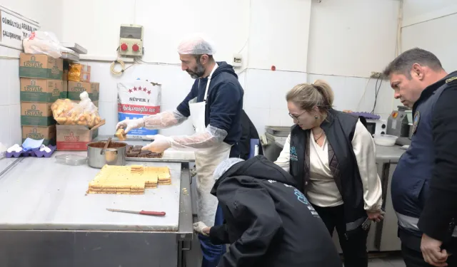 Fırın ve pastanelere şok baskın