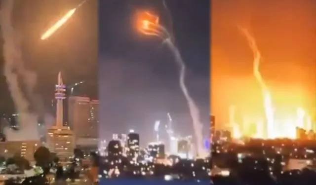 İsrail İran'a füze ve roketlerle saldırdı