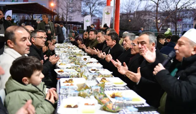 Panayır'da Ramazan sofrası kardeşliği büyüttü