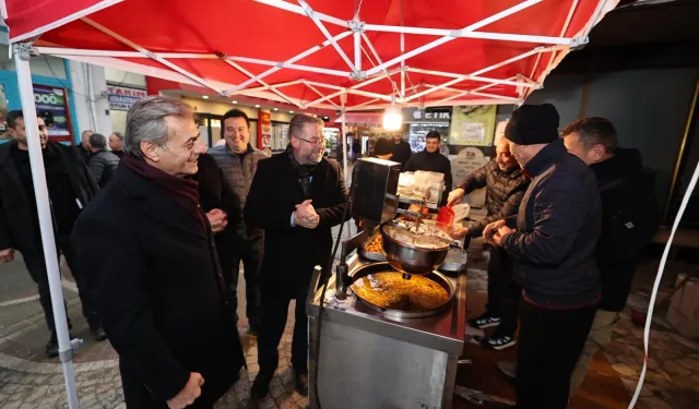 Sakarya'da Başkan Alemdar'dan iftar öncesi Geyve turu