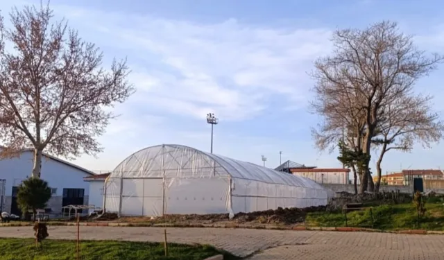 Edirne Keşan MTAL'de sera heyecanı