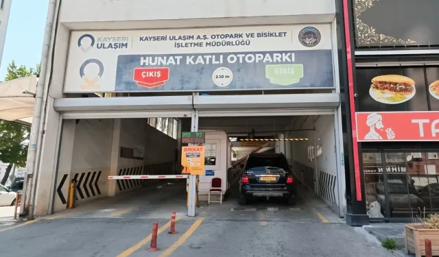 Kayseri Büyükşehir'den yeni nesil otopark