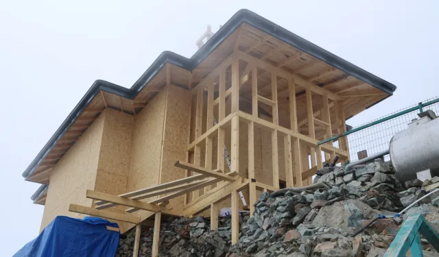 Trabzon'da Kırklar Mescidi yeniden inşa ediliyor
