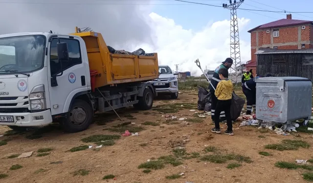 Trabzon'da Kurtdere ve Camiboğazı yaylalarında temizlik