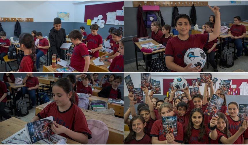 Arda Güler'in mektubu, Ankara'da okuduğu okulun öğrencilerine dağıtıldı