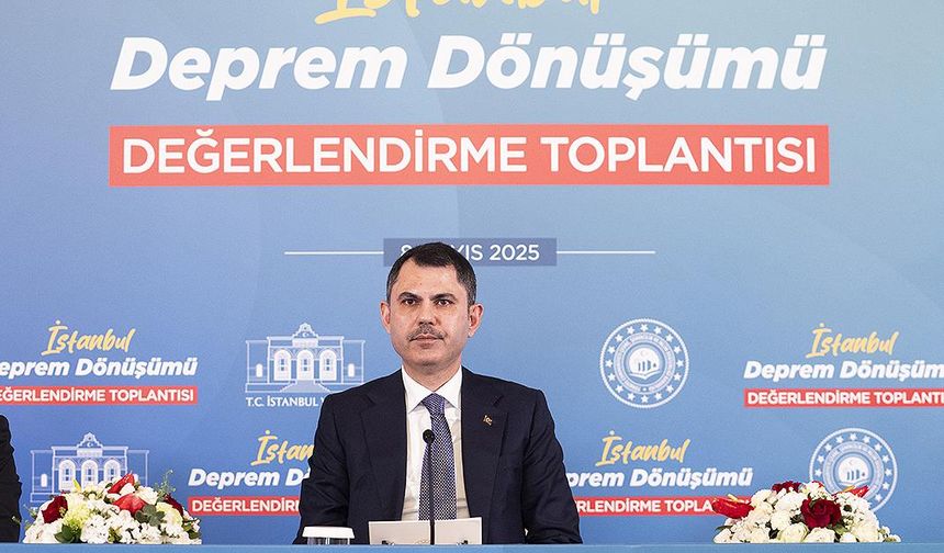 Bakan Kurum: İstanbul'daki depremin ardından 61 bin bağımsız bölümün az hasarlı olduğunu tespit ettik