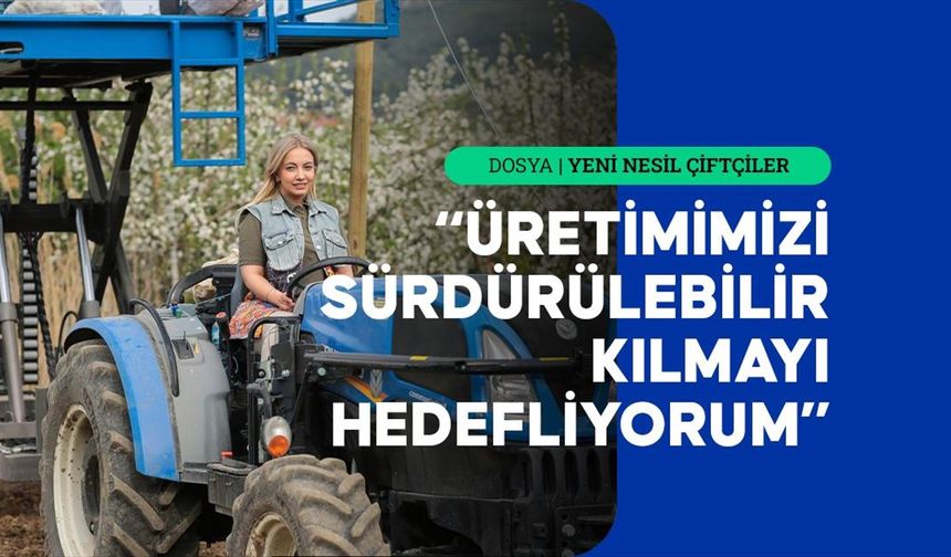Elma üreticisi genç çiftçi ürünlerini kurutarak katma değerli hale getirecek