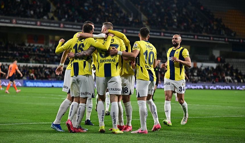 Fenerbahçe, Başakşehir deplasmanında 4 golle güldü