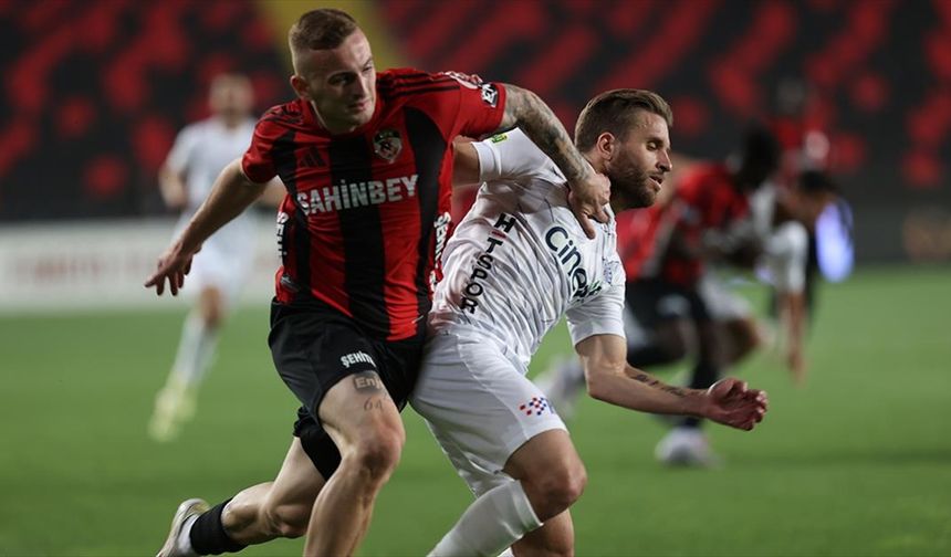 Gaziantep FK ile Kasımpaşa 2-2 berabere kaldı