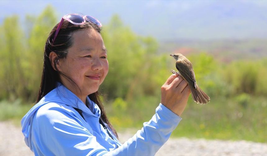 Kuş halkalama hobisi, İngiltere'deki diş hekimini Aras Kuş Cenneti'ne getirdi