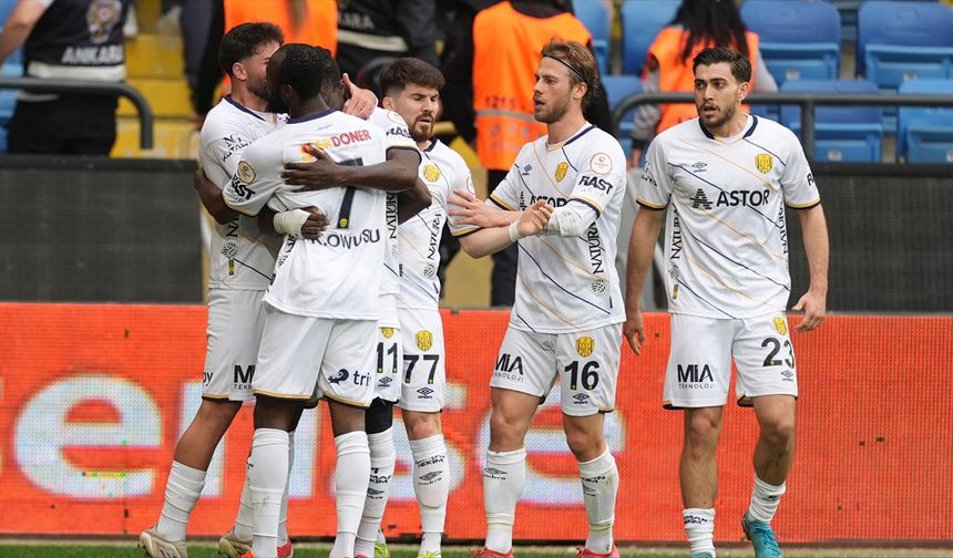 MKE Ankaragücü, tarihinde ikinci kez 2. Lig'e düştü