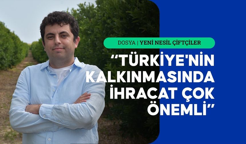 Narenciye üreticisi genç çiftçi yapay zeka destekli paketleme hattı kuracak