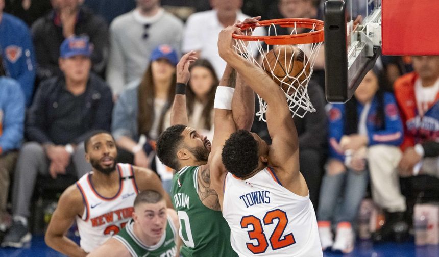 NBA play-off'larında Knicks, Celtics'i 119-81 yenerek Doğu Konferansı finaline çıktı