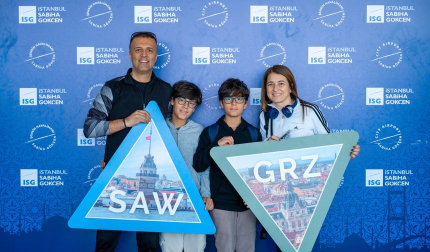 Sabiha Gökçen Havalimanı'ndan Graz'a direkt uçuşlar başladı