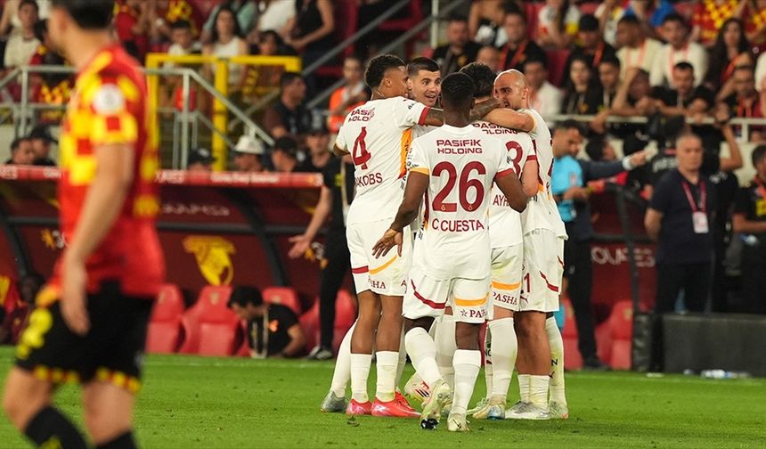 Şampiyon Galatasaray, Göztepe’yi 2 golle geçti
