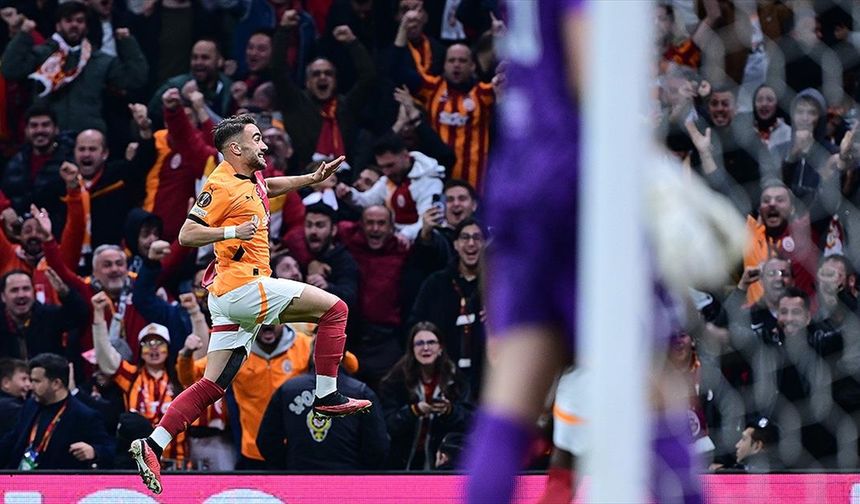UEFA Avrupa Ligi'nde sezonun en iyi golü Yunus Akgün'den