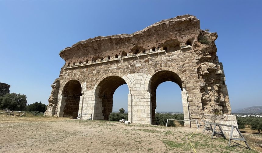 Aydın'daki Tralleis Antik Kenti ziyarete açılacak