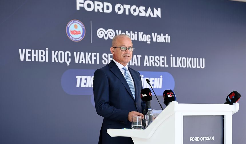 Ford Otosan ve Vehbi Koç Vakfı, Kocaeli'de yeni bir ilkokulun temelini attı