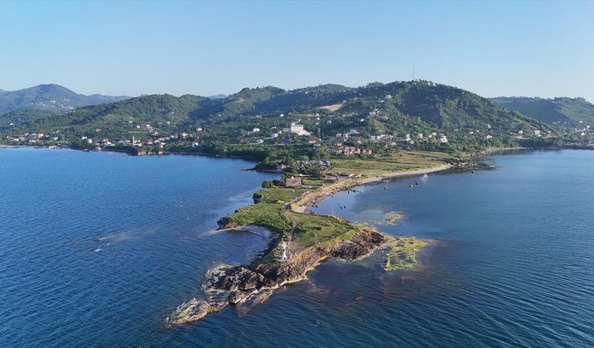 Ordu'daki Yason Burnu ziyaretçilerin ilgi odağı oldu