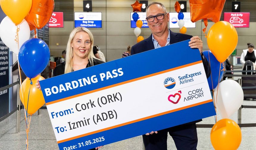 SunExpress uçuş ağına İrlanda'nın Cork şehrini ekledi