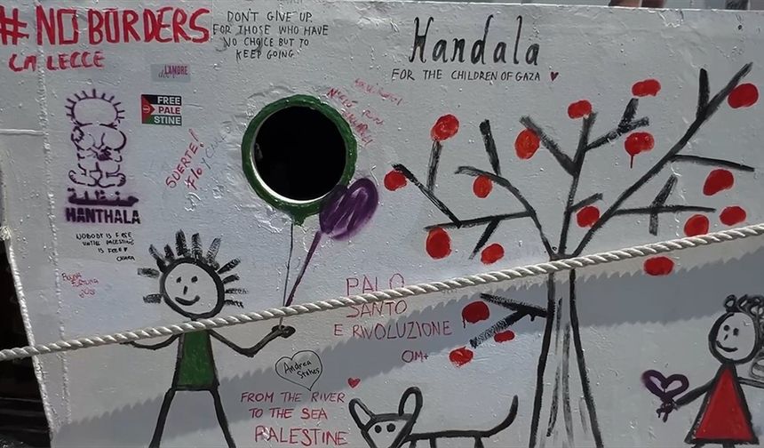 Handala gemisi ile Gazze'ye gitmeye hazırlanan aktivistler, hedeflerine ulaşmakta kararlı