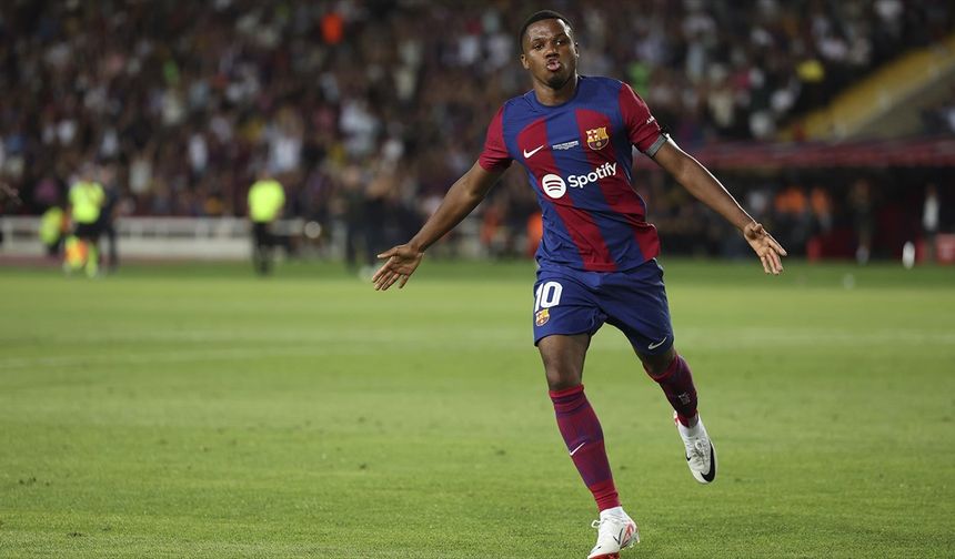 Monaco, Barcelona'dan Ansu Fati'yi satın alma opsiyonuyla kiraladı