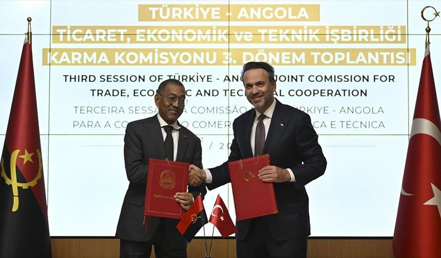 Türkiye, Angola ile ticaret hacmini 500 milyon dolara çıkarmayı hedefliyor