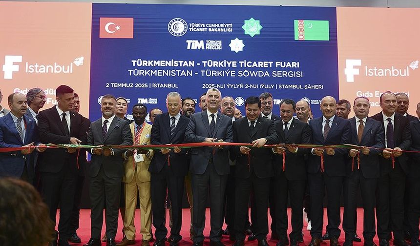 Türkmenistan-Türkiye Ticaret Fuarı ile F İstanbul Gıda ve İçecek Ürünleri Fuarı açıldı