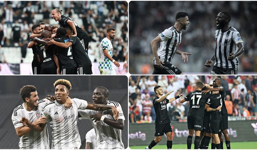 Beşiktaş, son yıllarda Süper Lig'e iyi başlıyor