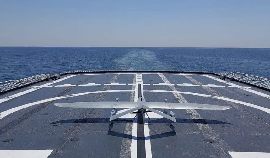 Gemi ve insansız deniz araçları İHA'larla havadan görecek