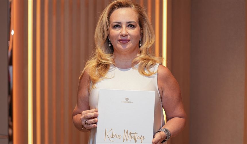 Sibel Tatar, 'Gelenekten Geleceğe Kıbrıs Mutfağı' kitabını ve gastronomi alanındaki çalışmaları anlattı