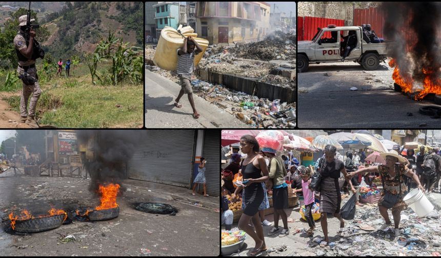 Uzmanlar silahlı çetelerin pençesindeki Haiti'nin güvenlik sorununun çözülmesi konusunda umutsuz