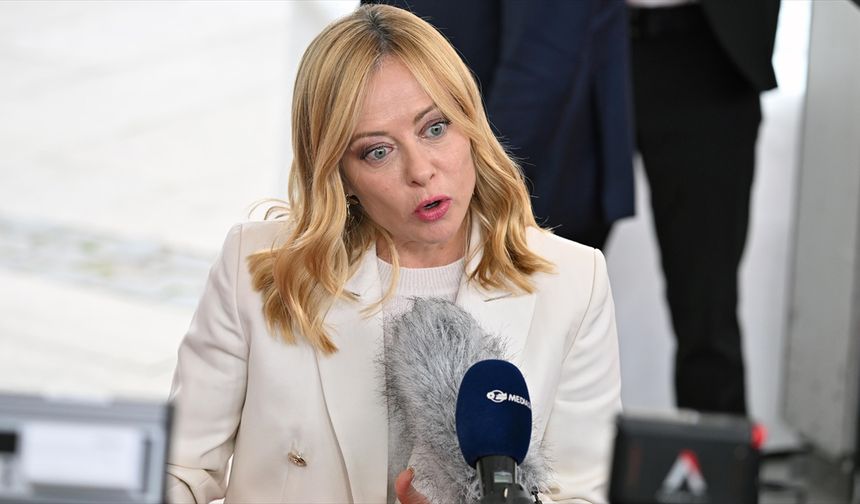 İtalya Başbakanı Meloni, Filistin Devleti'ni tanımak için şartlarını açıkladı