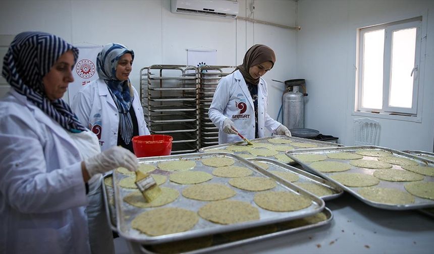 'Samsat çöreği' geçim kaynakları oldu