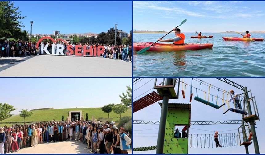 Ahi Evran Gençlik Kampı, bu yıl 81 ilden 7 bin genci ağırladı