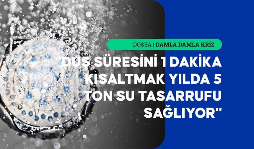 Azalan kaynaklar evlerde su tasarrufunun önemini artırıyor