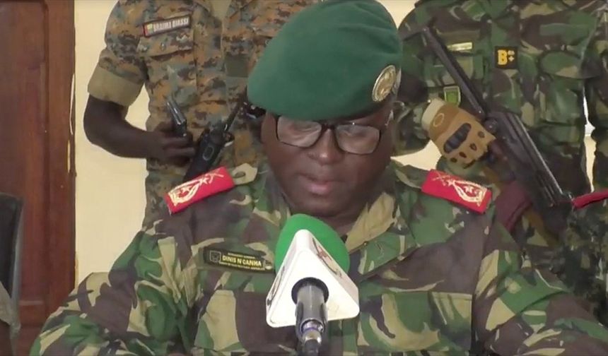 Gine Bissau'da bir grup asker, yönetimi ele geçirdiklerini duyurdu