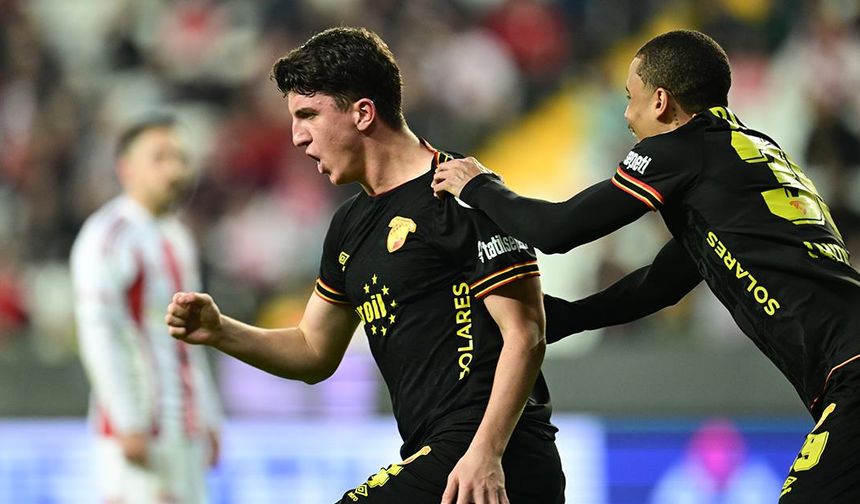Göztepe, Antalyaspor'u deplasmanda 2-1 yendi