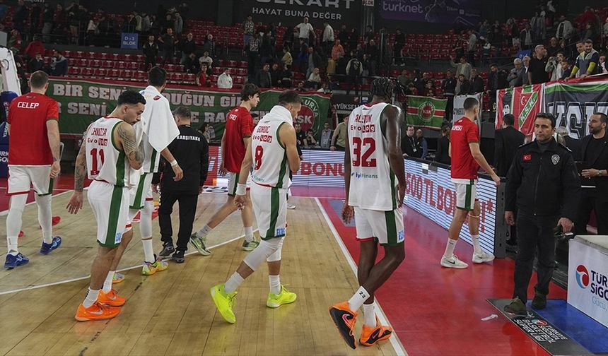 Karşıyaka Erkek Basketbol Takımı, kazanmayı unuttu